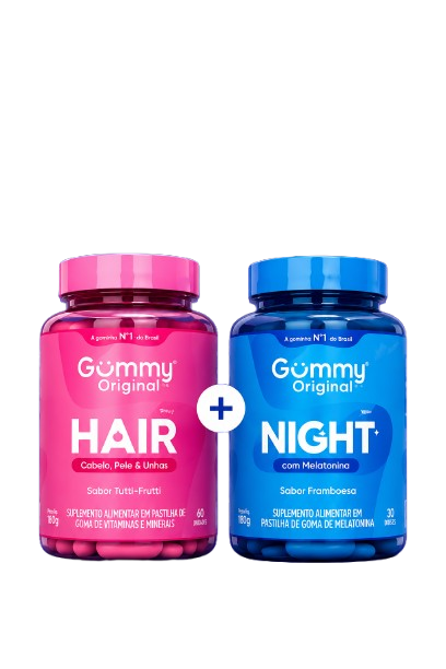 Kit Duo Gummy Hair + Night